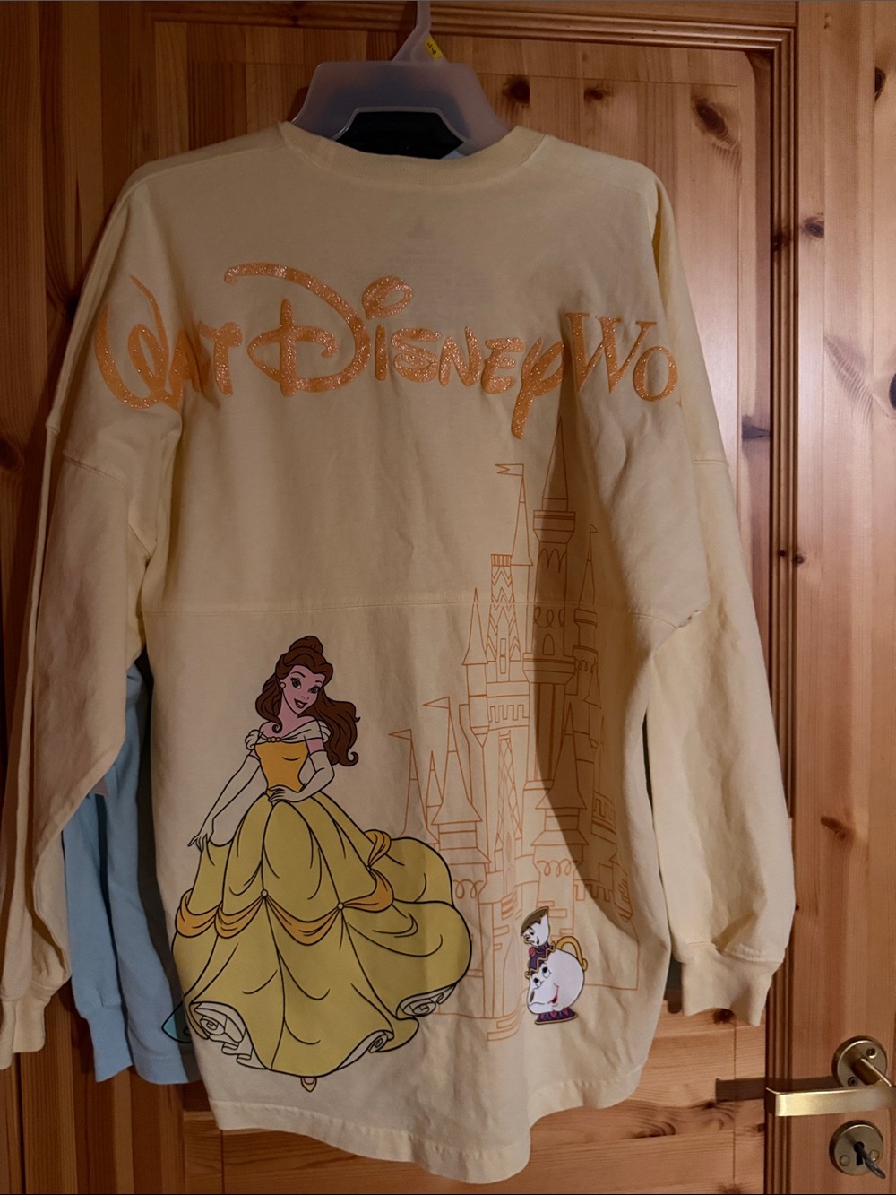 Disney Belle Yellow Graphic Long-Sleeve Top